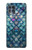 W3809 Mermaid Fish Scale Hülle Schutzhülle Taschen und Leder Flip für Motorola Edge S