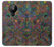 W3815 Psychedelic Art Hülle Schutzhülle Taschen und Leder Flip für Nokia 5.3