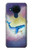 W3802 Dream Whale Pastel Fantasy Hülle Schutzhülle Taschen und Leder Flip für Nokia 5.4