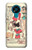 W3820 Vintage Cowgirl Fashion Paper Doll Hülle Schutzhülle Taschen und Leder Flip für Nokia 3.4
