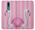 W3805 Flamingo Pink Pastel Hülle Schutzhülle Taschen und Leder Flip für Nokia 2.4