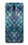 W3809 Mermaid Fish Scale Hülle Schutzhülle Taschen und Leder Flip für Nokia 2.4