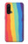 W3799 Cute Vertical Watercolor Rainbow Hülle Schutzhülle Taschen und Leder Flip für OnePlus Nord CE 5G