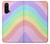 W3810 Pastel Unicorn Summer Wave Hülle Schutzhülle Taschen und Leder Flip für OnePlus Nord CE 5G