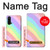 W3810 Pastel Unicorn Summer Wave Hülle Schutzhülle Taschen und Leder Flip für OnePlus Nord CE 5G