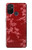 W3817 Red Floral Cherry blossom Pattern Hülle Schutzhülle Taschen und Leder Flip für OnePlus Nord N100
