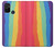 W3799 Cute Vertical Watercolor Rainbow Hülle Schutzhülle Taschen und Leder Flip für OnePlus Nord N10 5G