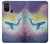 W3802 Dream Whale Pastel Fantasy Hülle Schutzhülle Taschen und Leder Flip für OnePlus Nord N10 5G