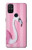 W3805 Flamingo Pink Pastel Hülle Schutzhülle Taschen und Leder Flip für OnePlus Nord N10 5G