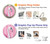 W3805 Flamingo Pink Pastel Hülle Schutzhülle Taschen und Leder Flip für OnePlus Nord N10 5G