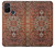 W3813 Persian Carpet Rug Pattern Hülle Schutzhülle Taschen und Leder Flip für OnePlus Nord N10 5G