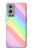 W3810 Pastel Unicorn Summer Wave Hülle Schutzhülle Taschen und Leder Flip für OnePlus 9 Pro