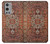 W3813 Persian Carpet Rug Pattern Hülle Schutzhülle Taschen und Leder Flip für OnePlus 9 Pro