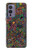 W3815 Psychedelic Art Hülle Schutzhülle Taschen und Leder Flip für OnePlus 9