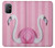 W3805 Flamingo Pink Pastel Hülle Schutzhülle Taschen und Leder Flip für OnePlus 8T