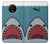 W3825 Cartoon Shark Sea Diving Hülle Schutzhülle Taschen und Leder Flip für OnePlus 7T