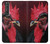 W3797 Chicken Rooster Hülle Schutzhülle Taschen und Leder Flip für Sony Xperia 1 III