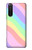 W3810 Pastel Unicorn Summer Wave Hülle Schutzhülle Taschen und Leder Flip für Sony Xperia 5 II