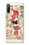 W3820 Vintage Cowgirl Fashion Paper Doll Hülle Schutzhülle Taschen und Leder Flip für Sony Xperia L4
