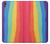 W3799 Cute Vertical Watercolor Rainbow Hülle Schutzhülle Taschen und Leder Flip für Sony Xperia XA1
