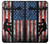 W3803 Electrician Lineman American Flag Hülle Schutzhülle Taschen und Leder Flip für Sony Xperia XA1