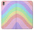 W3810 Pastel Unicorn Summer Wave Hülle Schutzhülle Taschen und Leder Flip für Sony Xperia XA1