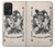 W3818 Vintage Playing Card Hülle Schutzhülle Taschen und Leder Flip für Samsung Galaxy A52s 5G