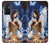 W0147 Grim Wolf Indian Girl Hülle Schutzhülle Taschen und Leder Flip für OnePlus 9RT 5G