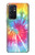 W1697 Tie Dye Colorful Graphic Printed Hülle Schutzhülle Taschen und Leder Flip für OnePlus 9RT 5G