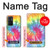 W1697 Tie Dye Colorful Graphic Printed Hülle Schutzhülle Taschen und Leder Flip für OnePlus 9RT 5G