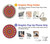 W3694 Hippie Art Pattern Hülle Schutzhülle Taschen und Leder Flip für OnePlus 9RT 5G