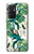 W3697 Leaf Life Birds Hülle Schutzhülle Taschen und Leder Flip für OnePlus 9RT 5G