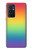 W3698 LGBT Gradient Pride Flag Hülle Schutzhülle Taschen und Leder Flip für OnePlus 9RT 5G
