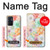 W3705 Pastel Floral Flower Hülle Schutzhülle Taschen und Leder Flip für OnePlus 9RT 5G