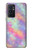 W3706 Pastel Rainbow Galaxy Pink Sky Hülle Schutzhülle Taschen und Leder Flip für OnePlus 9RT 5G