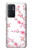 W3707 Pink Cherry Blossom Spring Flower Hülle Schutzhülle Taschen und Leder Flip für OnePlus 9RT 5G