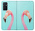 W3708 Pink Flamingo Hülle Schutzhülle Taschen und Leder Flip für OnePlus 9RT 5G