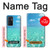W3720 Summer Ocean Beach Hülle Schutzhülle Taschen und Leder Flip für OnePlus 9RT 5G