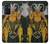 W3740 Tarot Card The Devil Hülle Schutzhülle Taschen und Leder Flip für OnePlus 9RT 5G