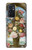 W3749 Vase of Flowers Hülle Schutzhülle Taschen und Leder Flip für OnePlus 9RT 5G