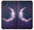 W3324 Crescent Moon Galaxy Hülle Schutzhülle Taschen und Leder Flip für Motorola Moto G50 5G [for G50 5G only. NOT for G50]