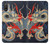 W2073 Japan Dragon Art Hülle Schutzhülle Taschen und Leder Flip für Motorola Moto E20,E30,E40