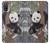 W3793 Cute Baby Panda Snow Painting Hülle Schutzhülle Taschen und Leder Flip für Motorola Moto E20,E30,E40