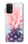 W3711 Pink Pineapple Hülle Schutzhülle Taschen und Leder Flip für Samsung Galaxy M32 5G
