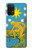 W3744 Tarot Card The Star Hülle Schutzhülle Taschen und Leder Flip für Samsung Galaxy M32 5G