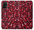 W3757 Pomegranate Hülle Schutzhülle Taschen und Leder Flip für Samsung Galaxy M32 5G