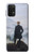 W3789 Wanderer above the Sea of Fog Hülle Schutzhülle Taschen und Leder Flip für Samsung Galaxy M32 5G