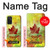 W2523 Canada Autumn Maple Leaf Hülle Schutzhülle Taschen und Leder Flip für Samsung Galaxy M52 5G