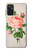 W3079 Vintage Pink Rose Hülle Schutzhülle Taschen und Leder Flip für Samsung Galaxy M52 5G