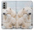 W3373 Polar Bear Hug Family Hülle Schutzhülle Taschen und Leder Flip für Motorola Moto G51 5G